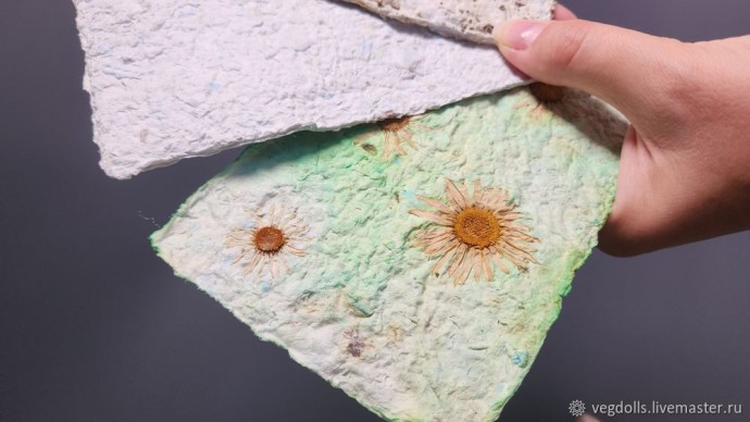 Бумага своими руками