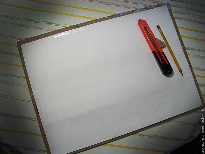 Осенний мастер-класс: акварель по-мокрому, часть 1