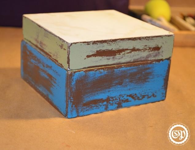 ​Шкатулка для рукодельницы в кантри-стиле: часть 2