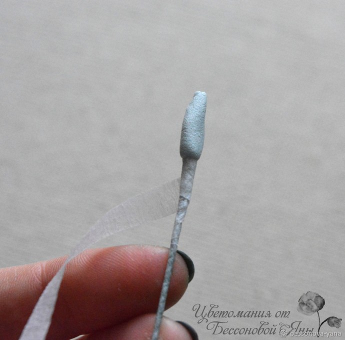 Создаем эвкалипт "Бейби Блю" из фоамирана: часть 1