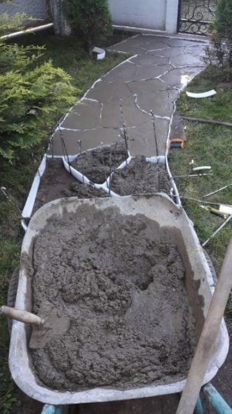 Дорожки на дачу