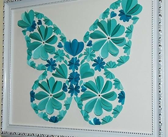 Панно из бумаги