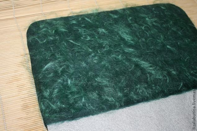 ​Валяный клатч: часть 4