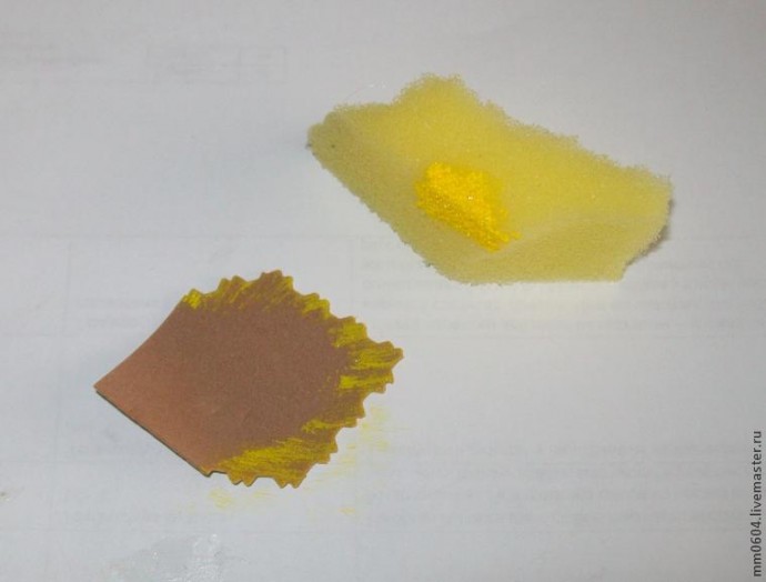 Создаем цветок из листьев: часть 1