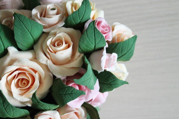 ​Мастерим сердце из роз: часть 6