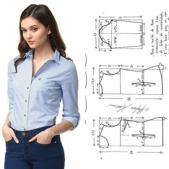 Офисные рубашки и блузки