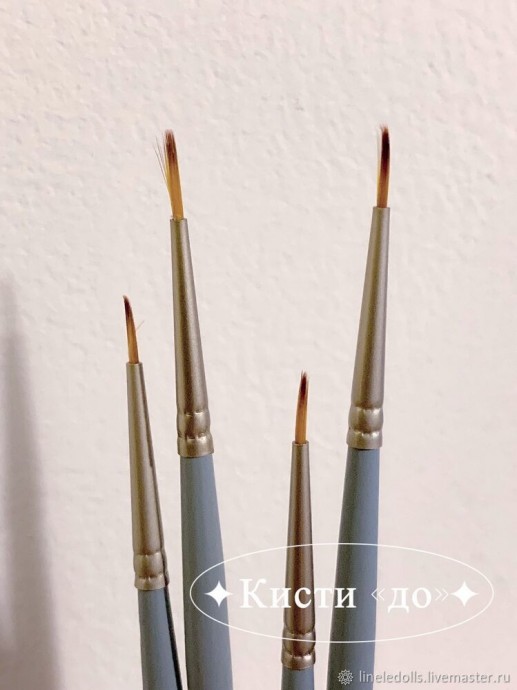 Как восстановить тонкие растрепавшиеся кисти для рисования