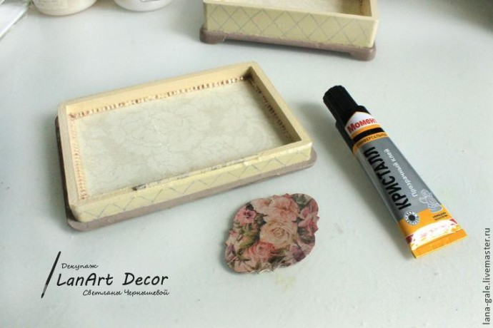 Шкатулка "Цветочное утро": мастер-класс, часть 4