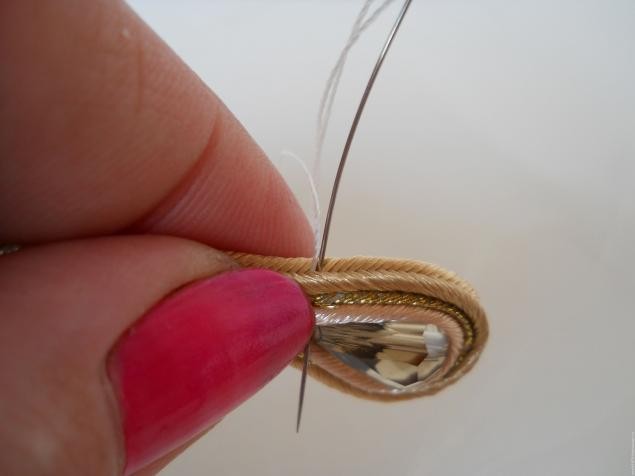 ​Мастер-класс по сутажу "Сутажные серьги Винтаж": часть 3