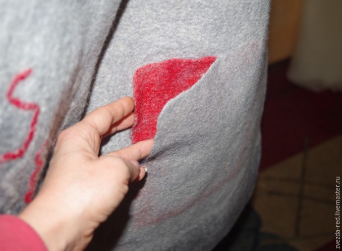 Чудной кармашек: делаем необычный карман с фермуарной застежкой, часть 3