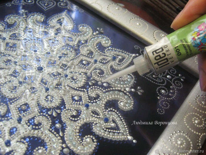 Оригинальное панно из бумажных узоров: часть 2