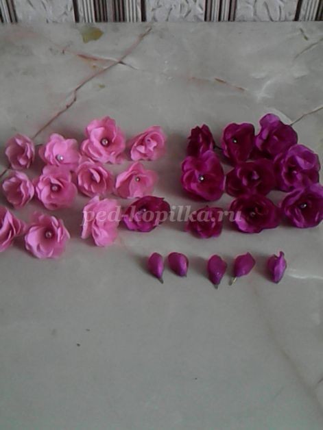 ​Топиарий "Дерево любви": часть 2