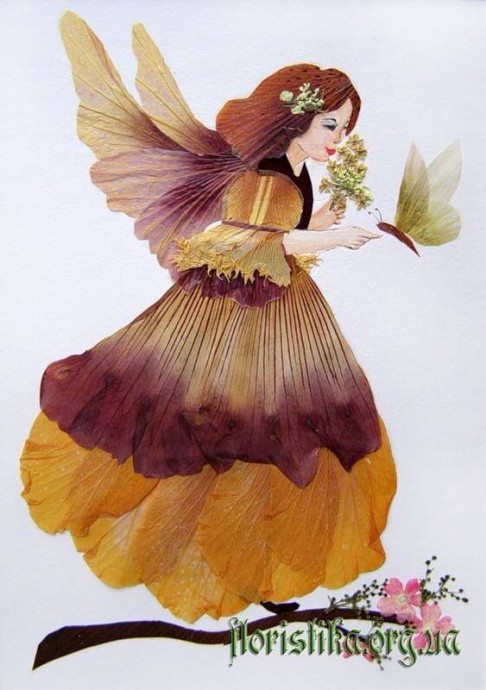 ​Люди в технике ошибана