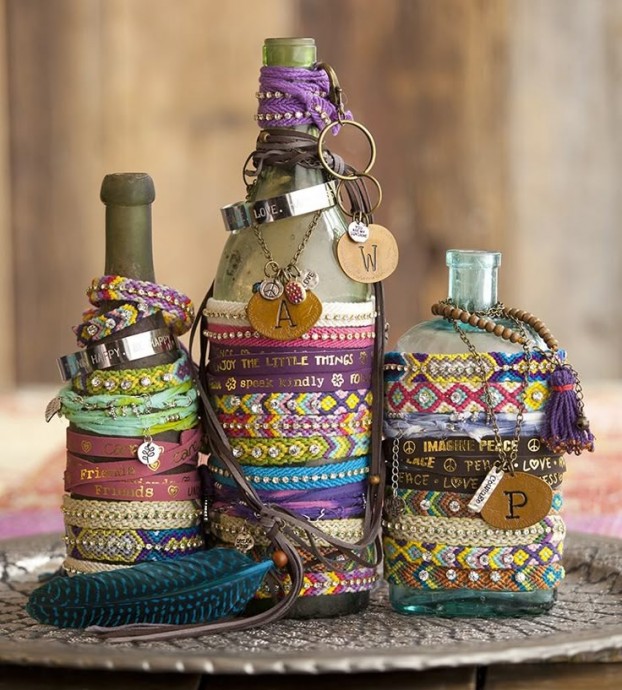 ​Декорирование банок и бутылок