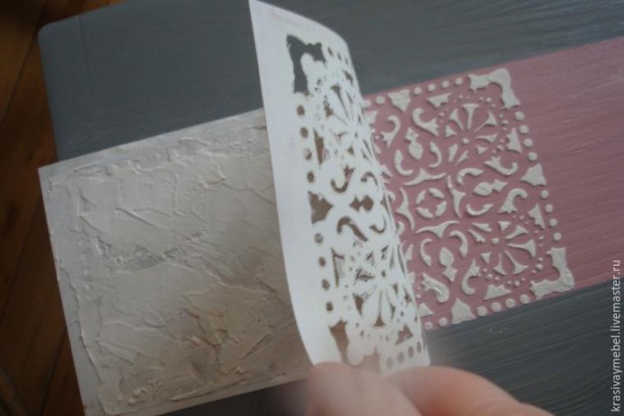 ​Декорирование сундука в объемной технике: часть 2