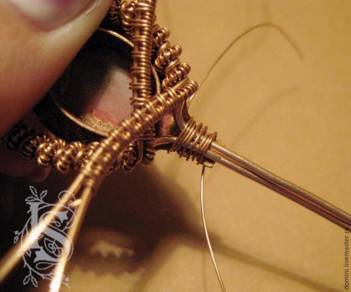 Делаем ключ для Козерога в технике wire work: часть 1