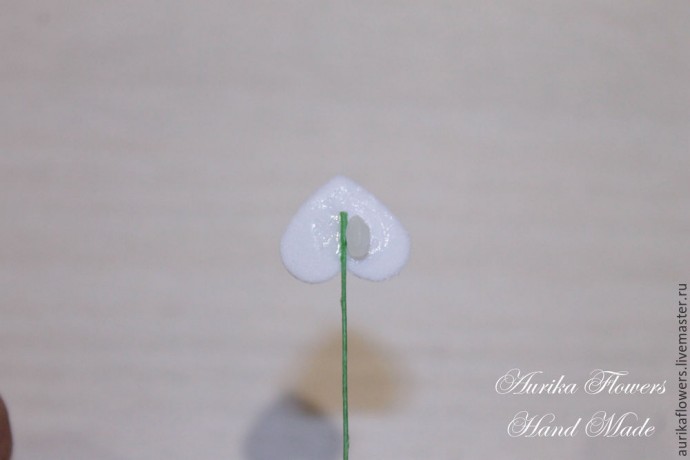 Как сделать люпин из иранского фоамирана: часть 4