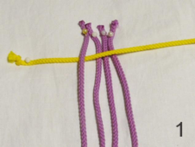 Макраме: базовые узлы: часть 3