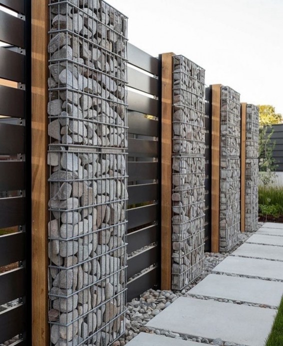 Габионы из сетки