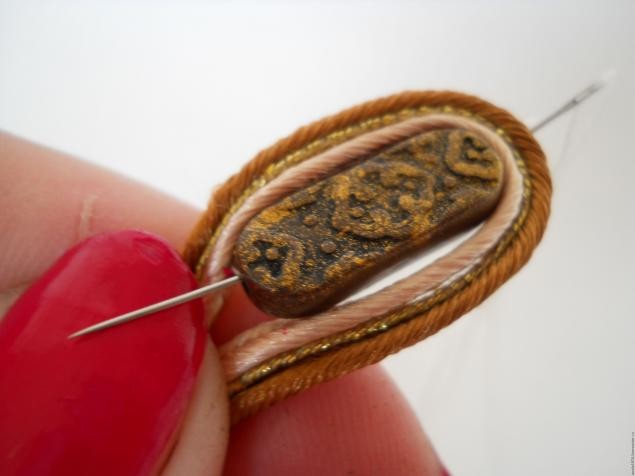 Сутажные серьги "Ромашки по-восточному": мастер-класс, часть 1