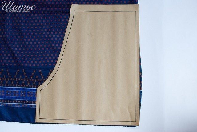 ​Шьём шорты с каймой по низу