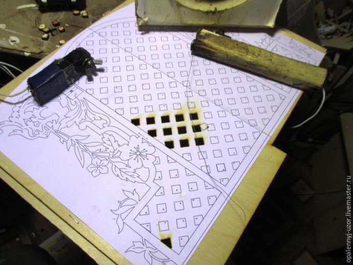 Изготавливаем ажурную настенную полочку: часть 1