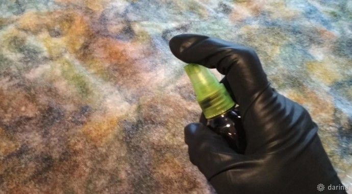 Учимся валять и окрашивать безрукавку: часть 2