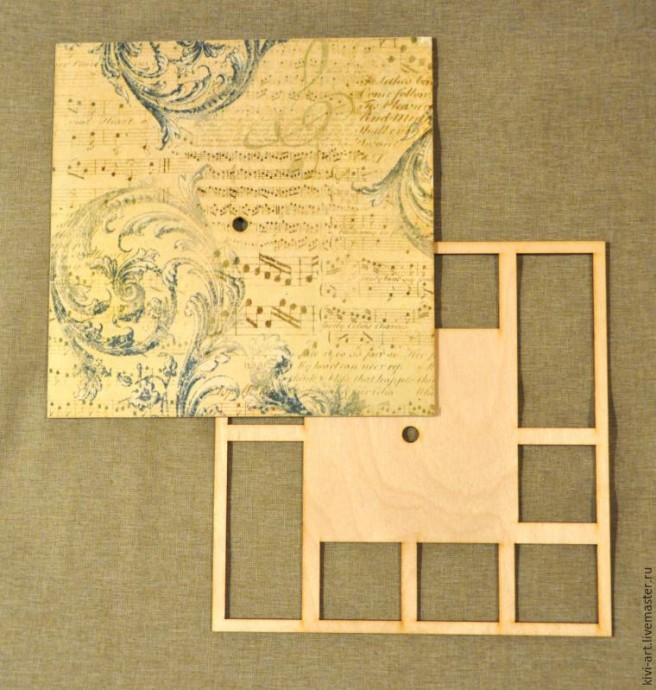 Декорирование часов "Золотая осень": часть 1 Декорирование часов "Золотая осень": часть 1