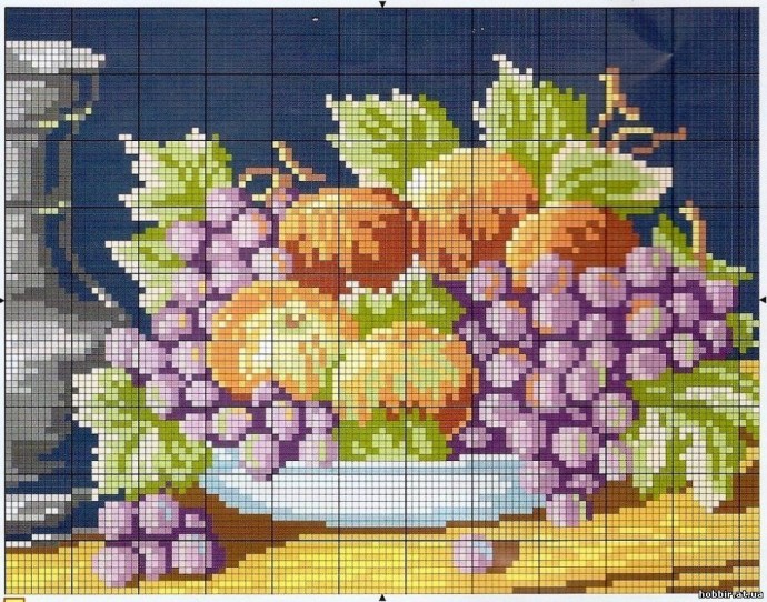 ​Вышиваем красивые натюрморты: часть 1