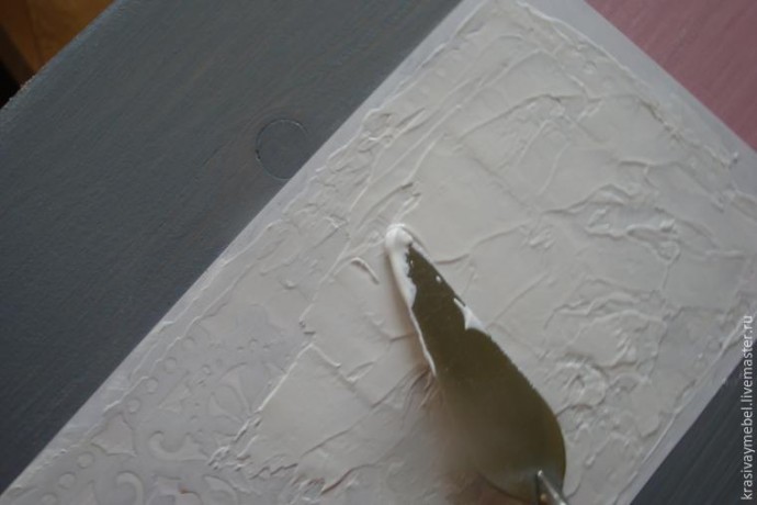 ​Декорирование сундука в объемной технике: часть 2