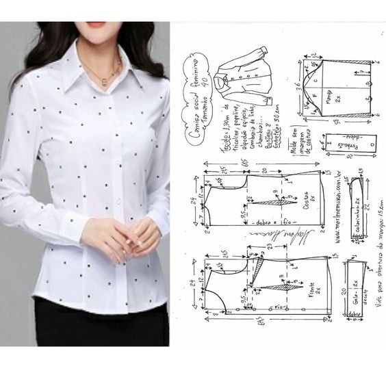 Офисные рубашки и блузки