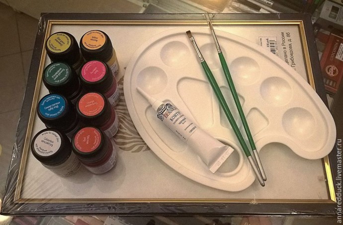 Делаем витражный светильник