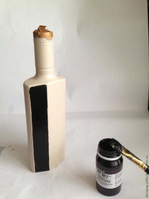 Декупаж с применением 2-шагового кракелюра: часть 1