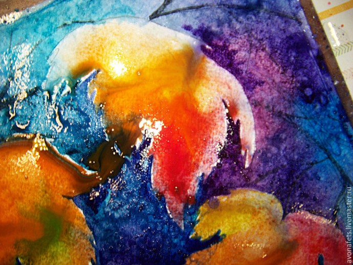 Осенний мастер-класс: акварель по-мокрому, часть 2