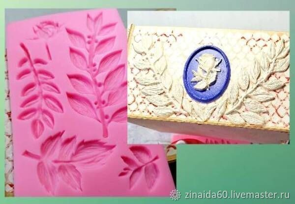 Декор деревянного ящика