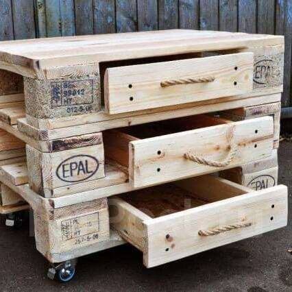 Мебель из паллет и ящиков