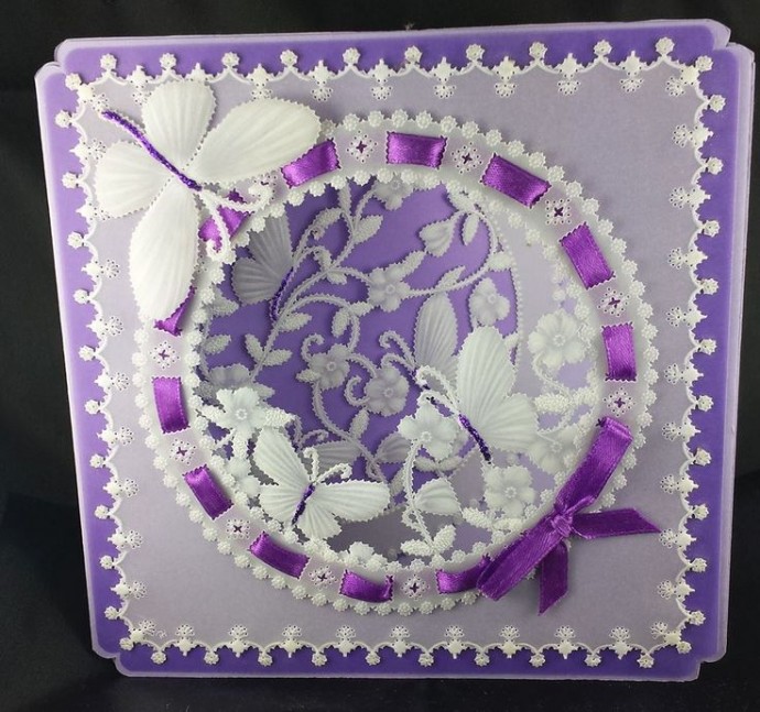 ​Пергамано или тиснение на кальке