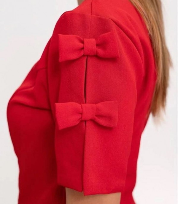 Рукав - и сбоку бантик Рукав - и сбоку бантик