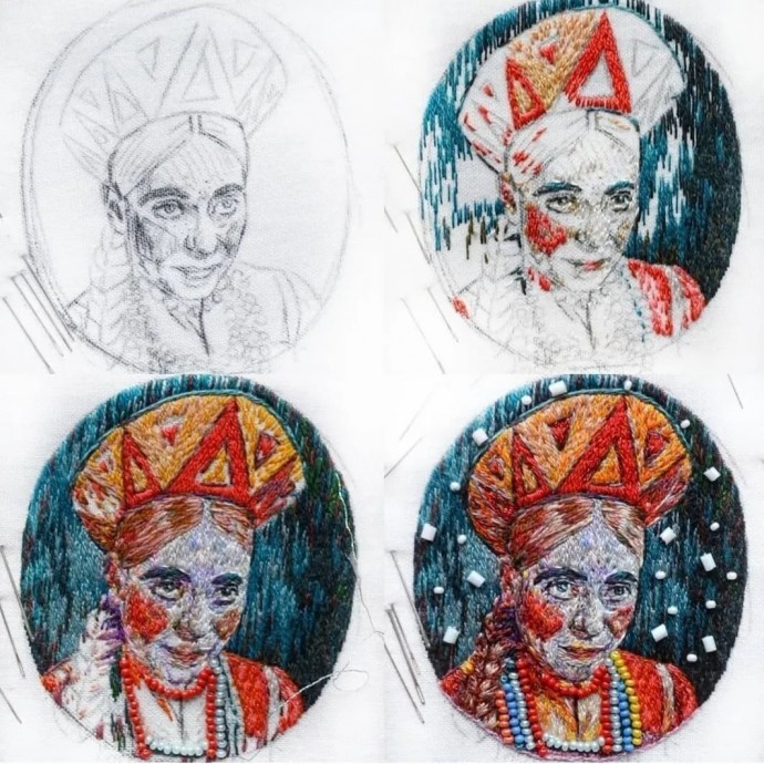 Вышитые брошки: идеи для вдохновенного творчества