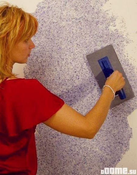 Делаем ​"Жидкие" обои своими руками