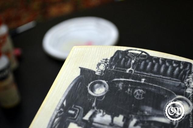 ​Вечный календарь настольный: мастер-класс по вживлению лазерной распечатки в дерево, часть 4