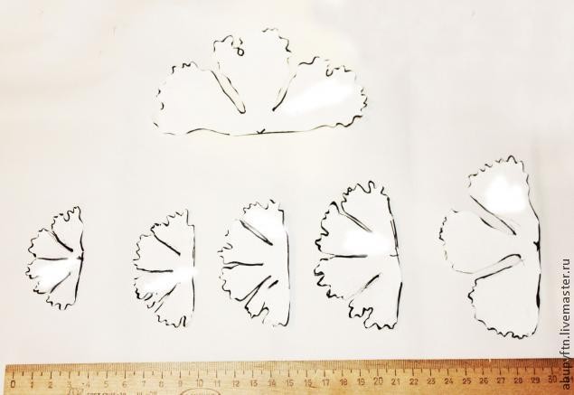 ​Пион из фоамирана своими руками: часть 1