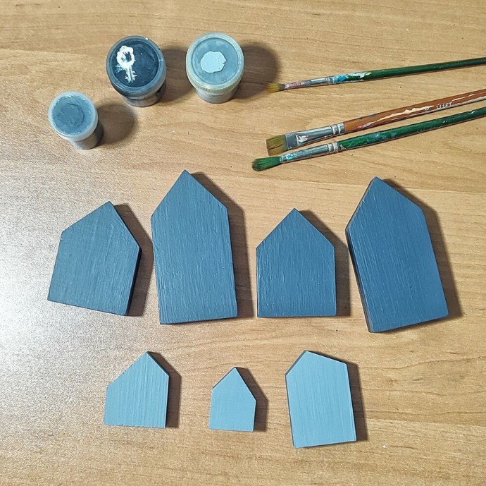 Как сделать многоуровневую ключницу с поталью и росписью: часть 1