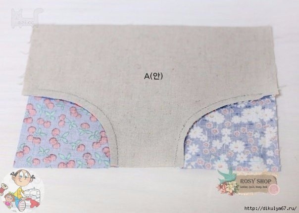 Шьём косметичку