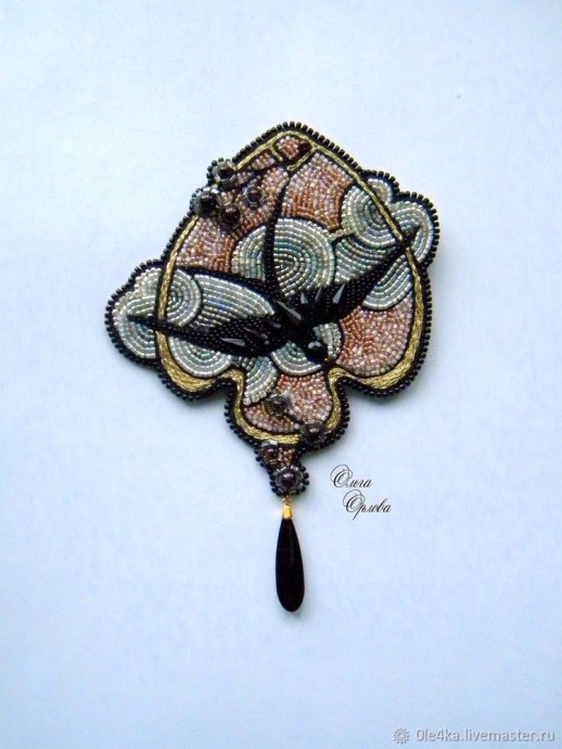 Вышиваем бисером "Облачко": часть 3