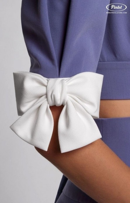 Рукав - и сбоку бантик Рукав - и сбоку бантик