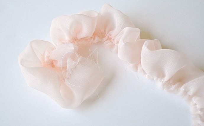 Цветы из ткани: мастер-класс