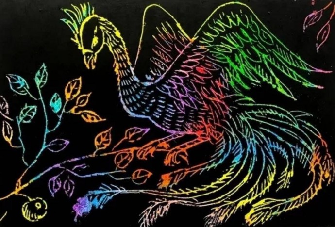 ​Граттаж для взрослых