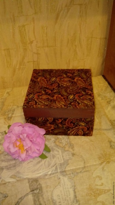 ​Используем ткань в декупаже вместо салфеток