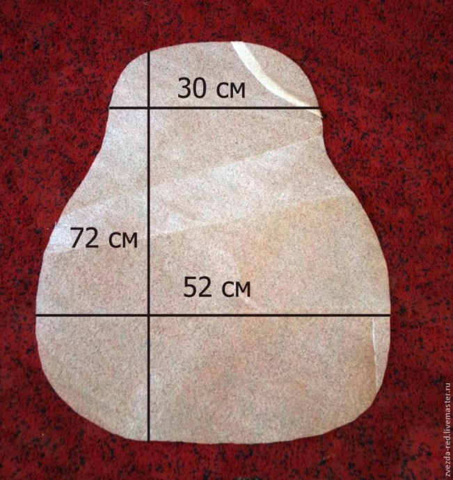 Мастер-класс по валянию сумки "Матрёнушка" с использованием платка: часть 1